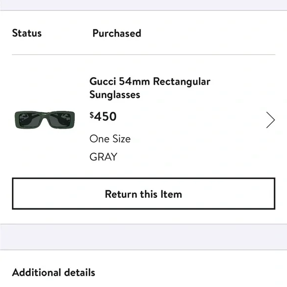 Gucci Sunglasses - Picture 7 of 7